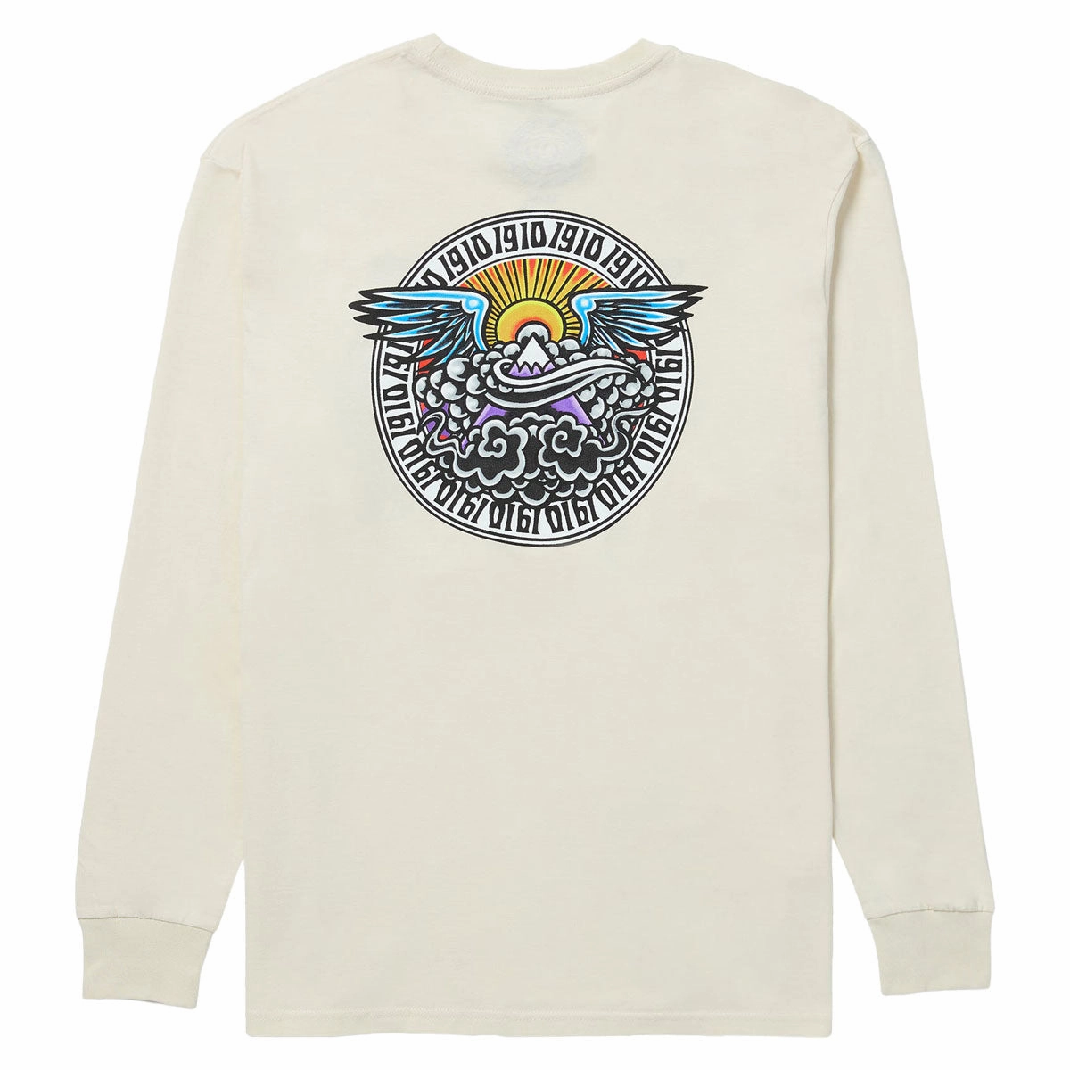1910 Daybreak Long Sleeve T-Shirt - Vintage White Outdoor Ready Seam Free Shoulders