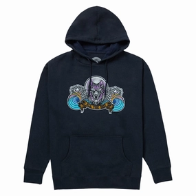 1910 HHHowler Hoodie - Navy Blazer Zippered Pockets