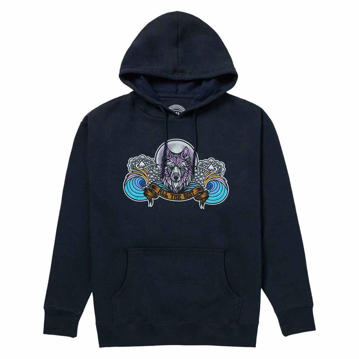 1910 HHHowler Hoodie - Navy Blazer dark colors Dragonfly like