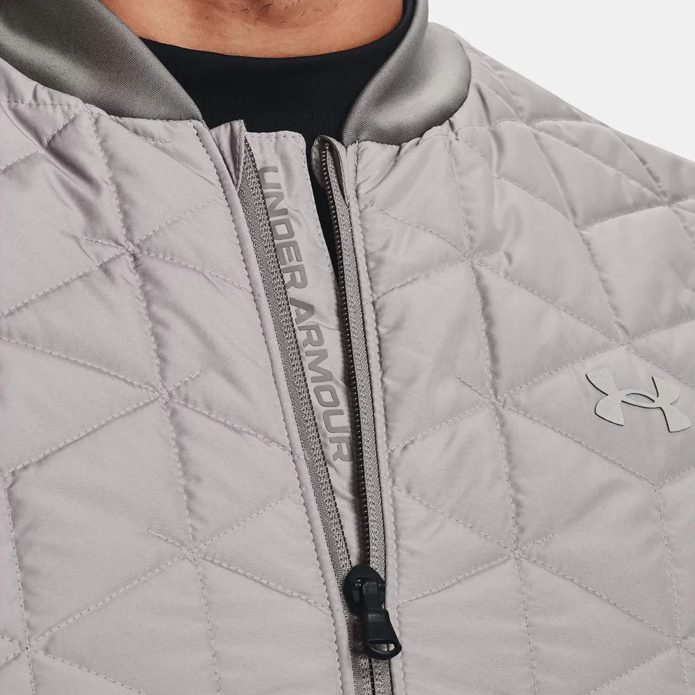 Under Armour ColdGear Reactor Golf Vest - Grey Wolf/Concrete Multi Functional