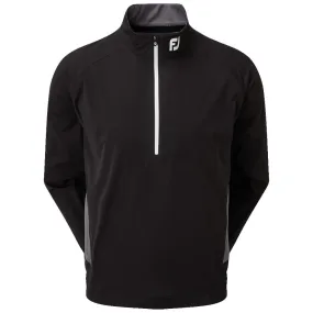 Compression Fit Quilted Interior Layer FootJoy Hydroknit 1/2 Zip - Black/Charcoal