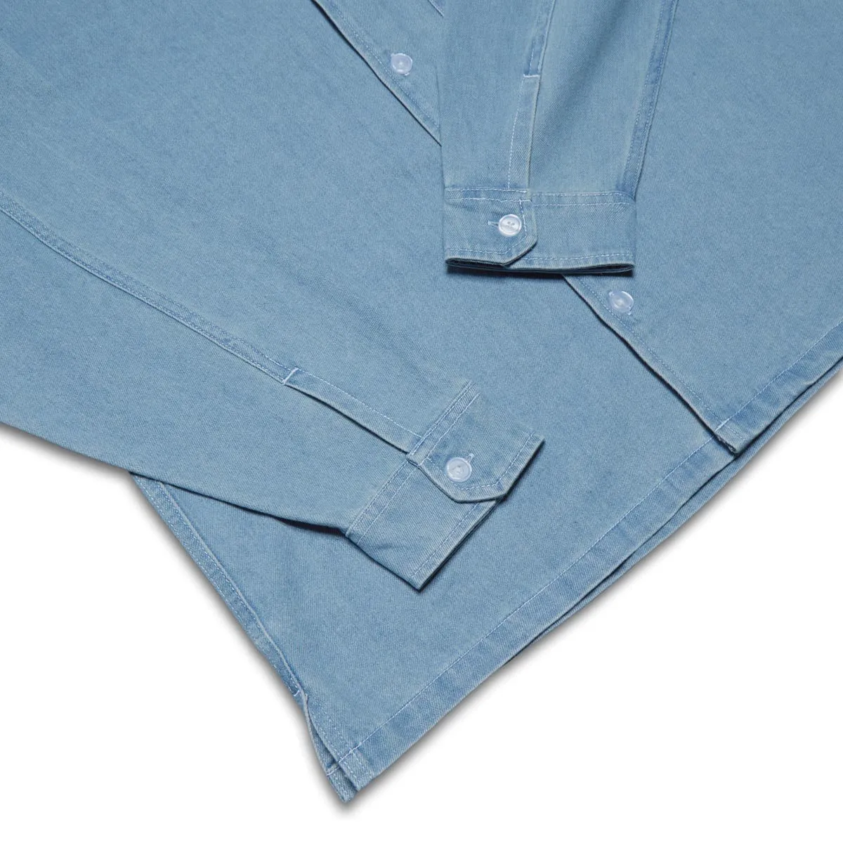 CCS Box Denim Shirt - Light Blue Nautical Look