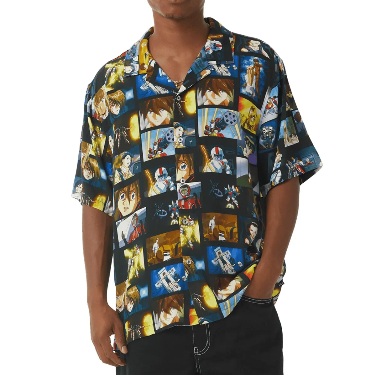 Corporate Wear HUF Screenshots Resort Shirt - Multi