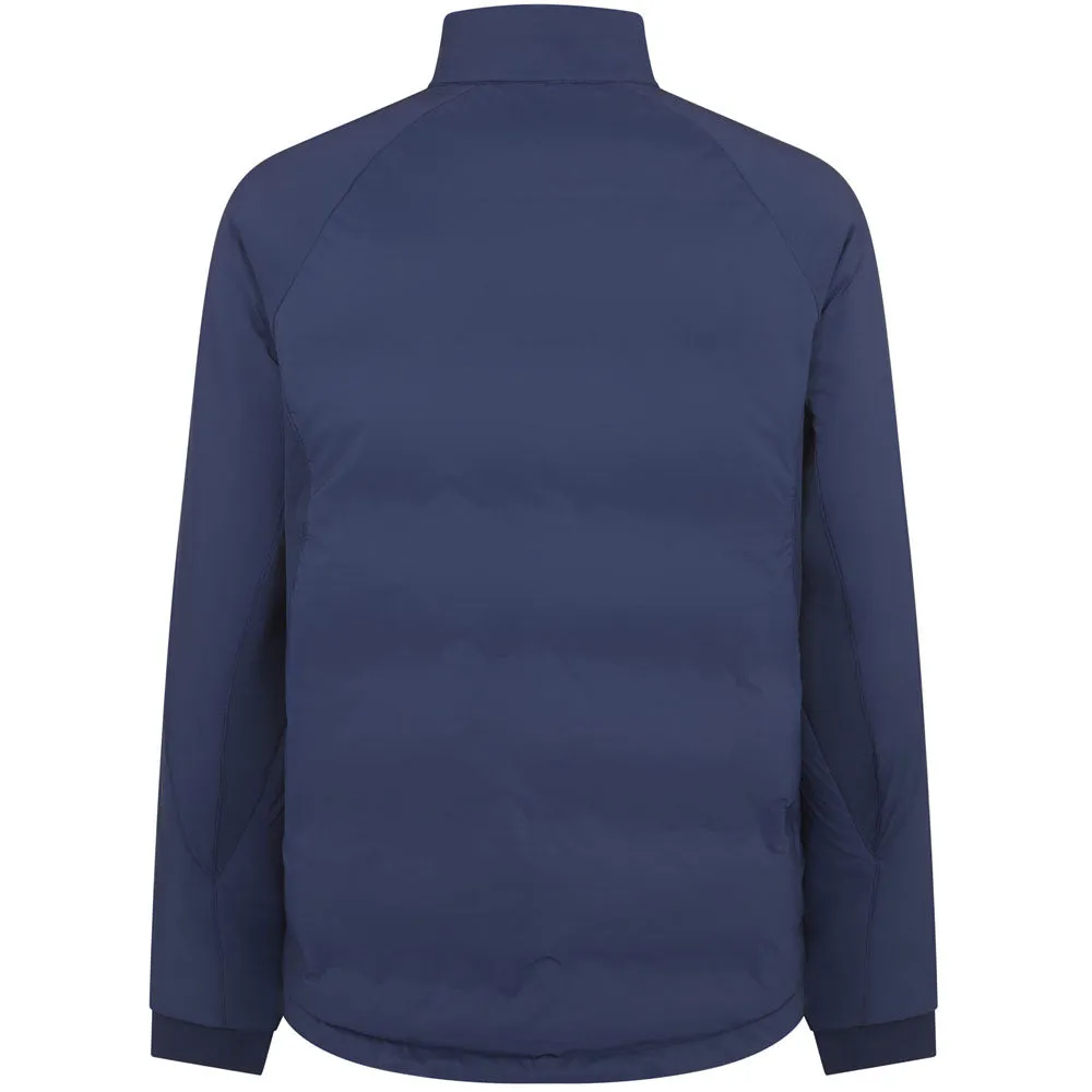 Layering Compatible Cut Extended Coverage Original Penguin Insulated Full Zip Jacket - Black Iris