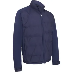 Classic Urban Wear Callaway Chev Welded Quilted Jacket - Peacoat
