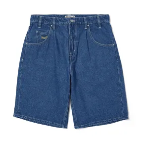 Ergonomic Panel Design Breathable Material HUF Cromer Shorts - Stone Wash Indigo