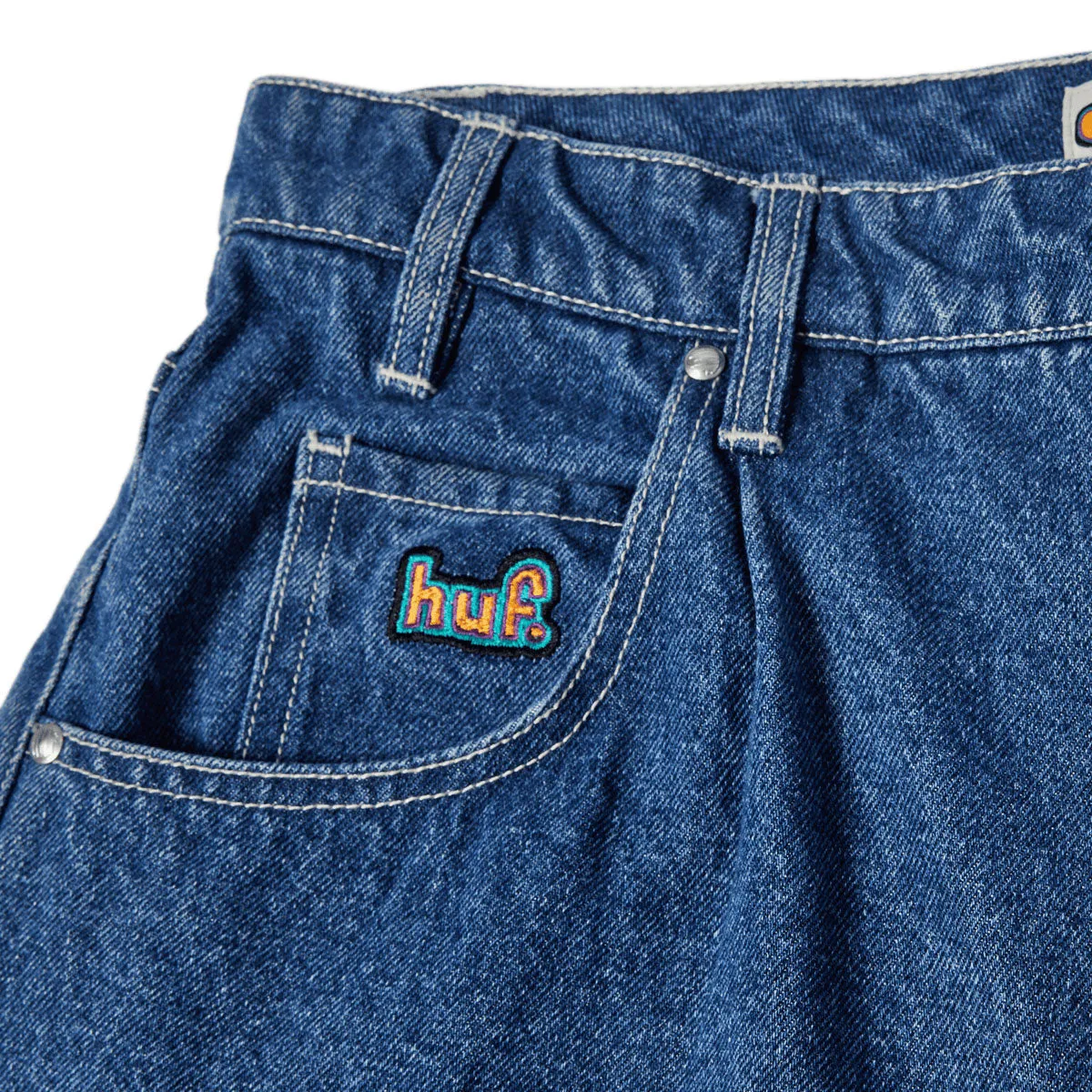 HUF Cromer Shorts - Stone Wash Indigo TearResistantBuild