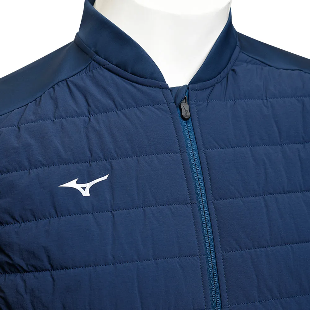 Mizuno Hybrid Bomber Gilet - Navy Anti Slip Grippers