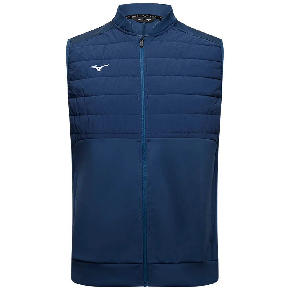 Mizuno Hybrid Bomber Gilet - Navy hypoallergenic material Big
