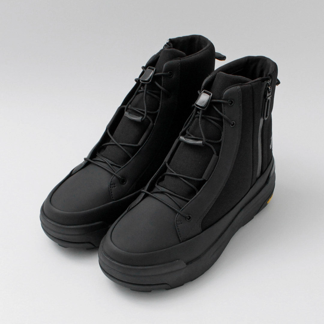 Speed Movement Secure Lace System DESCENTE / High Cut Side Zip Lace Up Boots