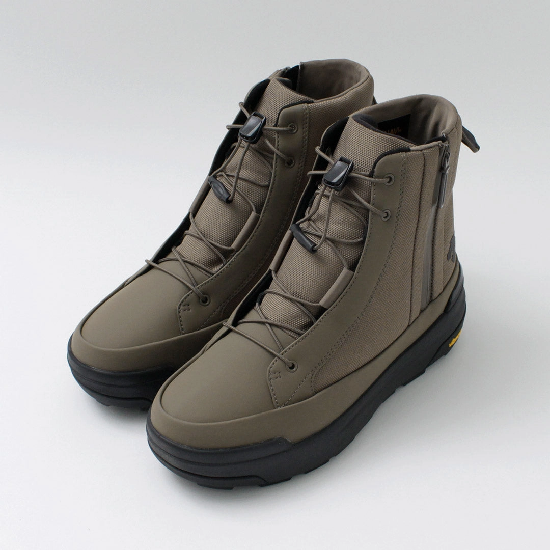 DESCENTE / High Cut Side Zip Lace Up Boots Cool Design Fast Flow