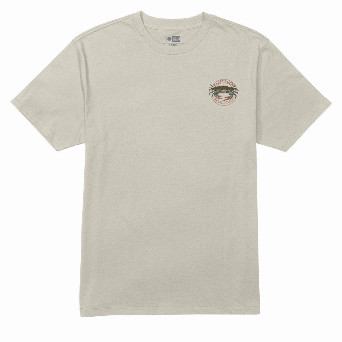 Bright Color NoSideSeam Salty Crew Jimmy T-Shirt - Bone