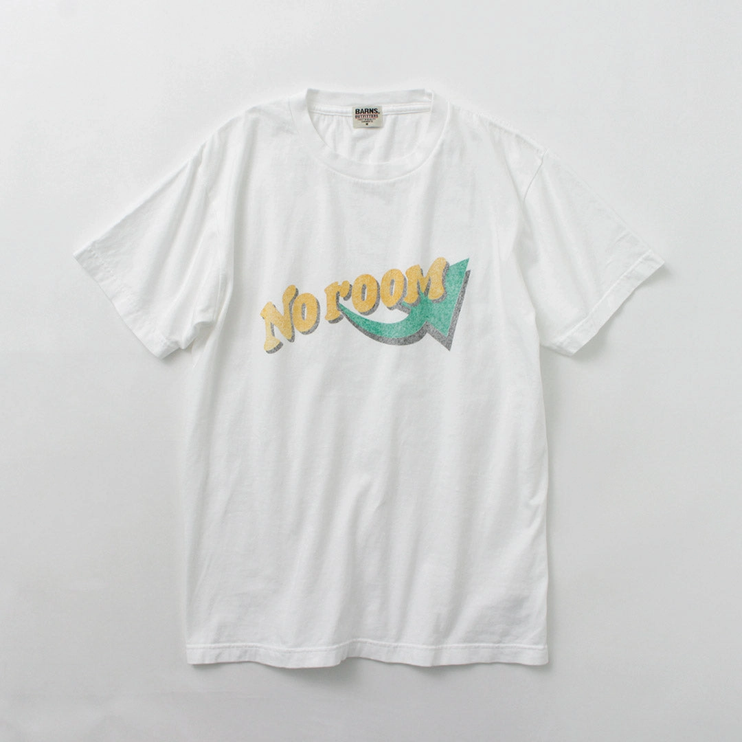 Wrinkle Resistant Cloth BARNS / RE:PRODUCTER Short Sleeve Printed T-Shirt
