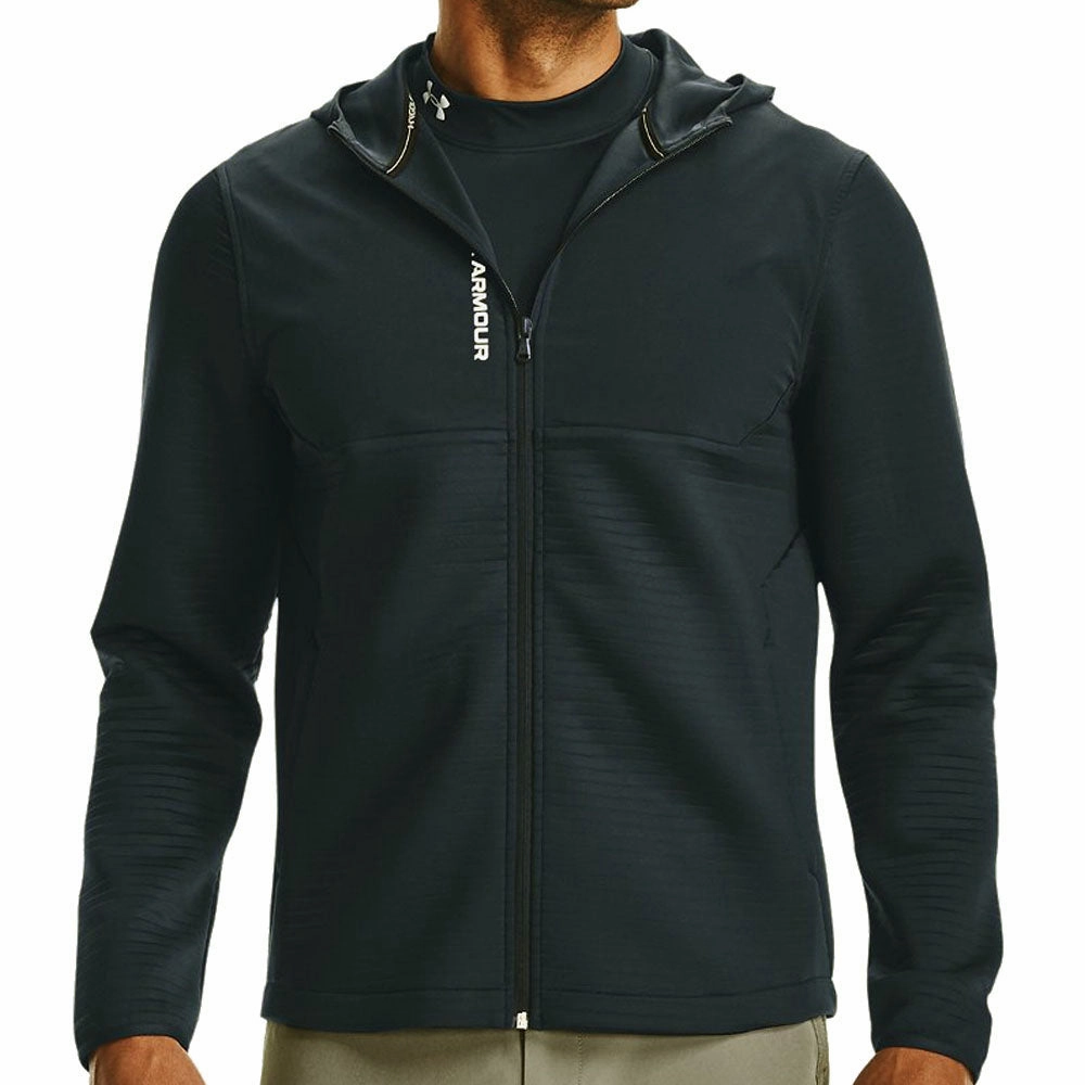 Under Armour Storm Daytona Full Zip Hoodie - Black/Reflective Lightweight Comfort All-Season Comfort