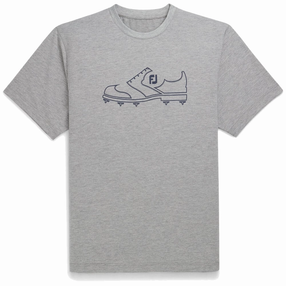 FootJoy Heritage Graphic T-Shirt - Grey Comfortable Style
