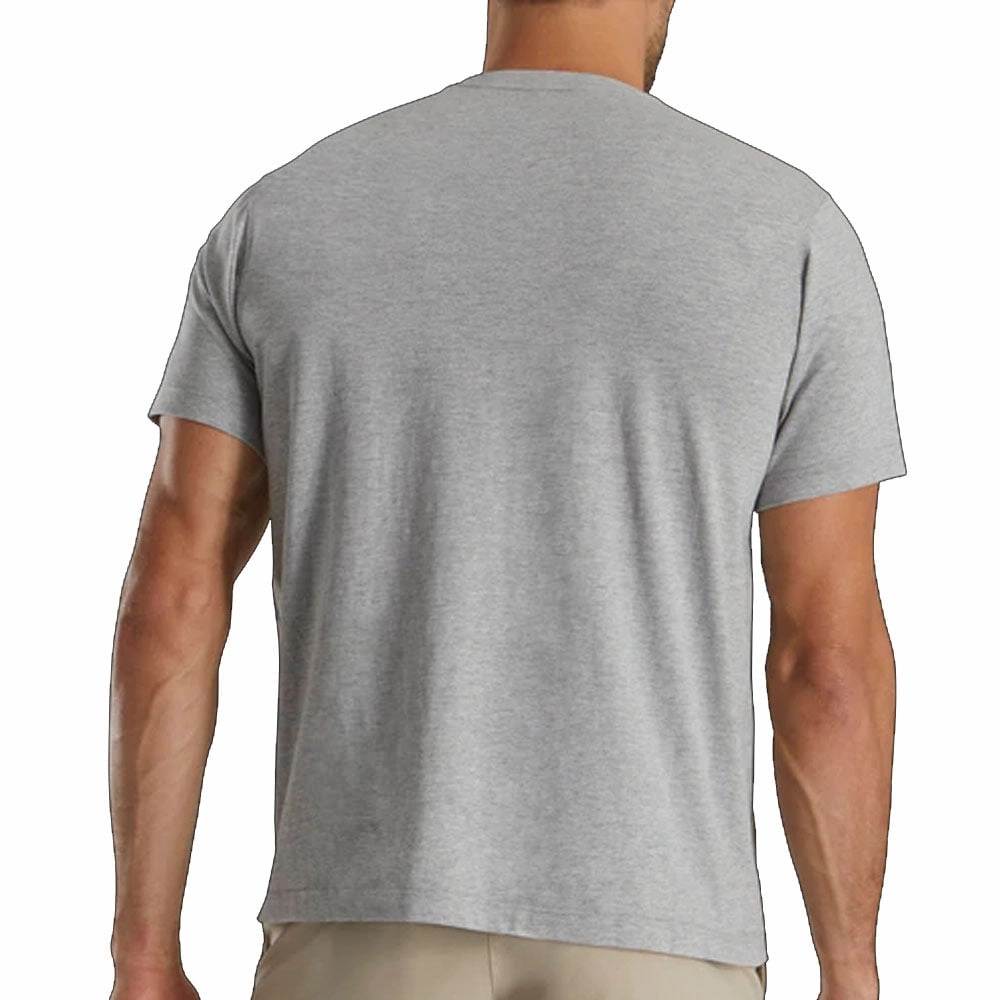 FootJoy Heritage Graphic T-Shirt - Grey BreathableFabric