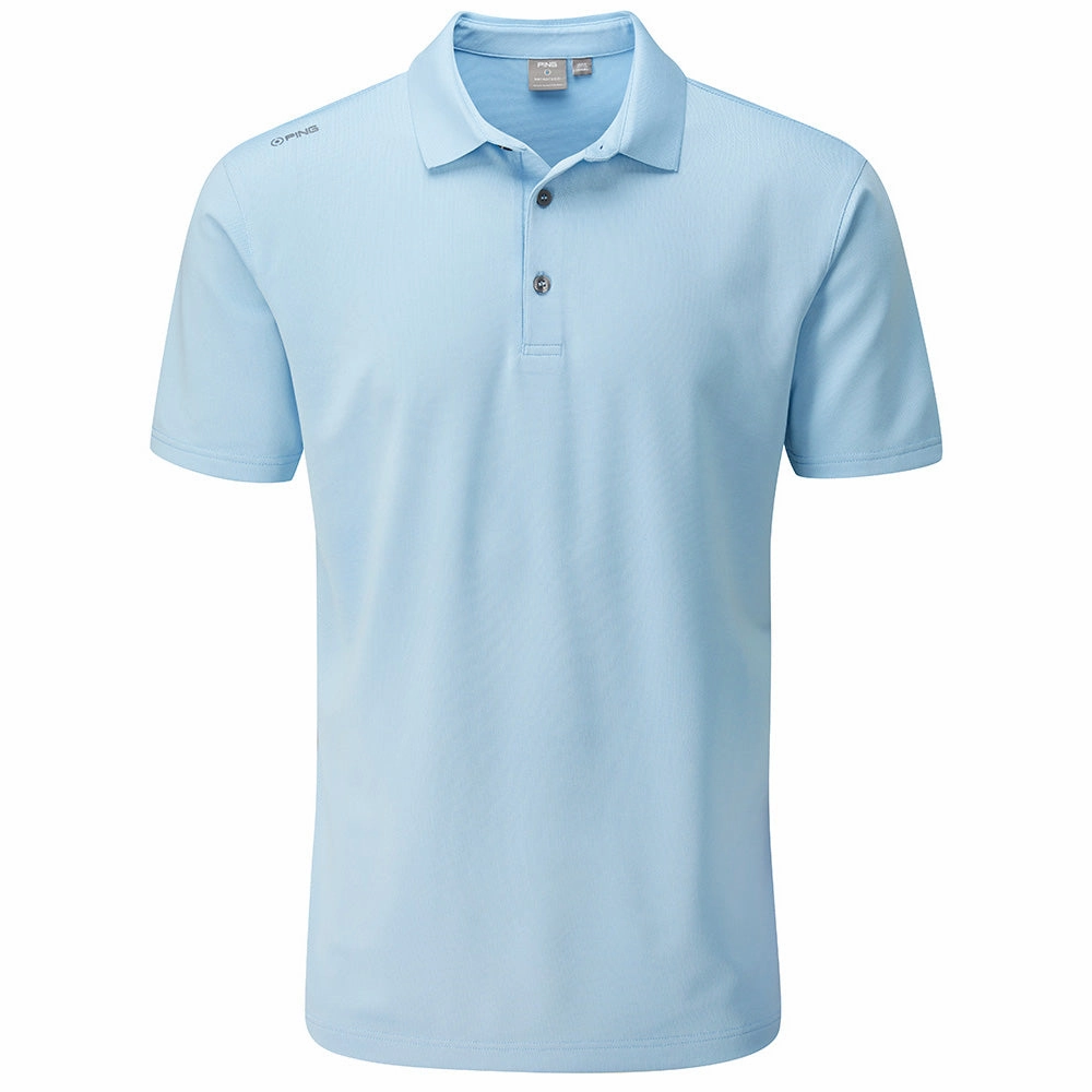 Ping Lincoln Polo Shirt - Sky Blue Bold Statement