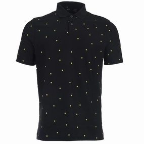 Washable Chic and Cozy Oakley Hexad Displacement RC Polo Shirt - Blackout