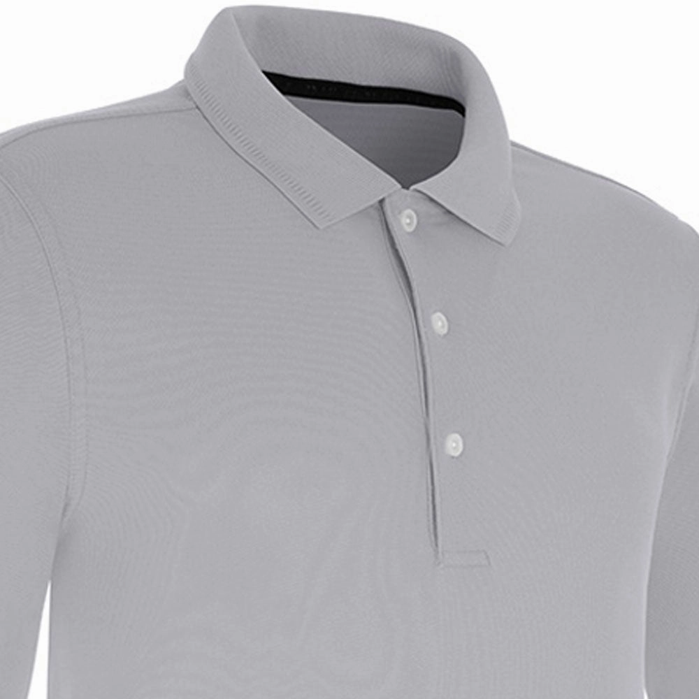 ProQuip Pro Tech Plain Polo Shirt - Steel Grey Trendy Style Holiday Comfort Style
