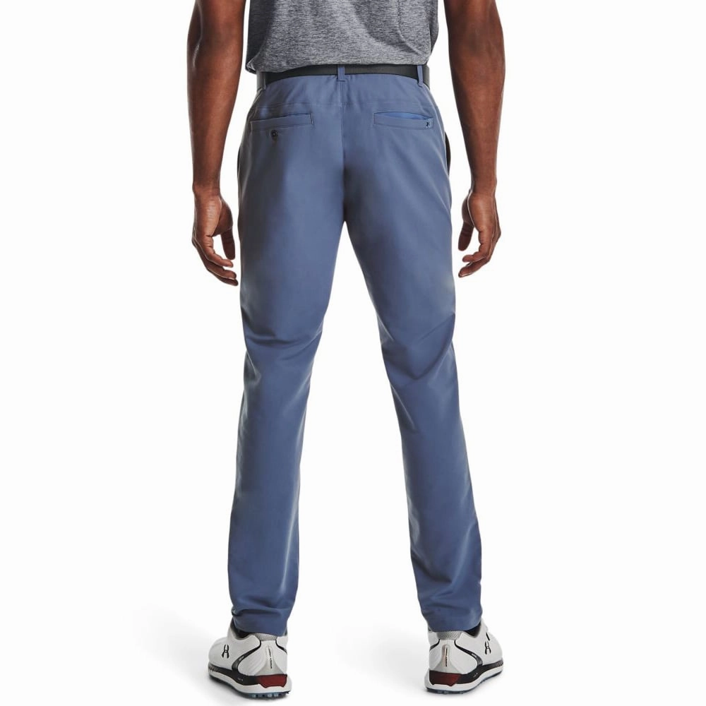 Under Armour EU Performance Slim Taper Trousers - Mineral Blue Reinforced Stress Points NoiseReducingFabric