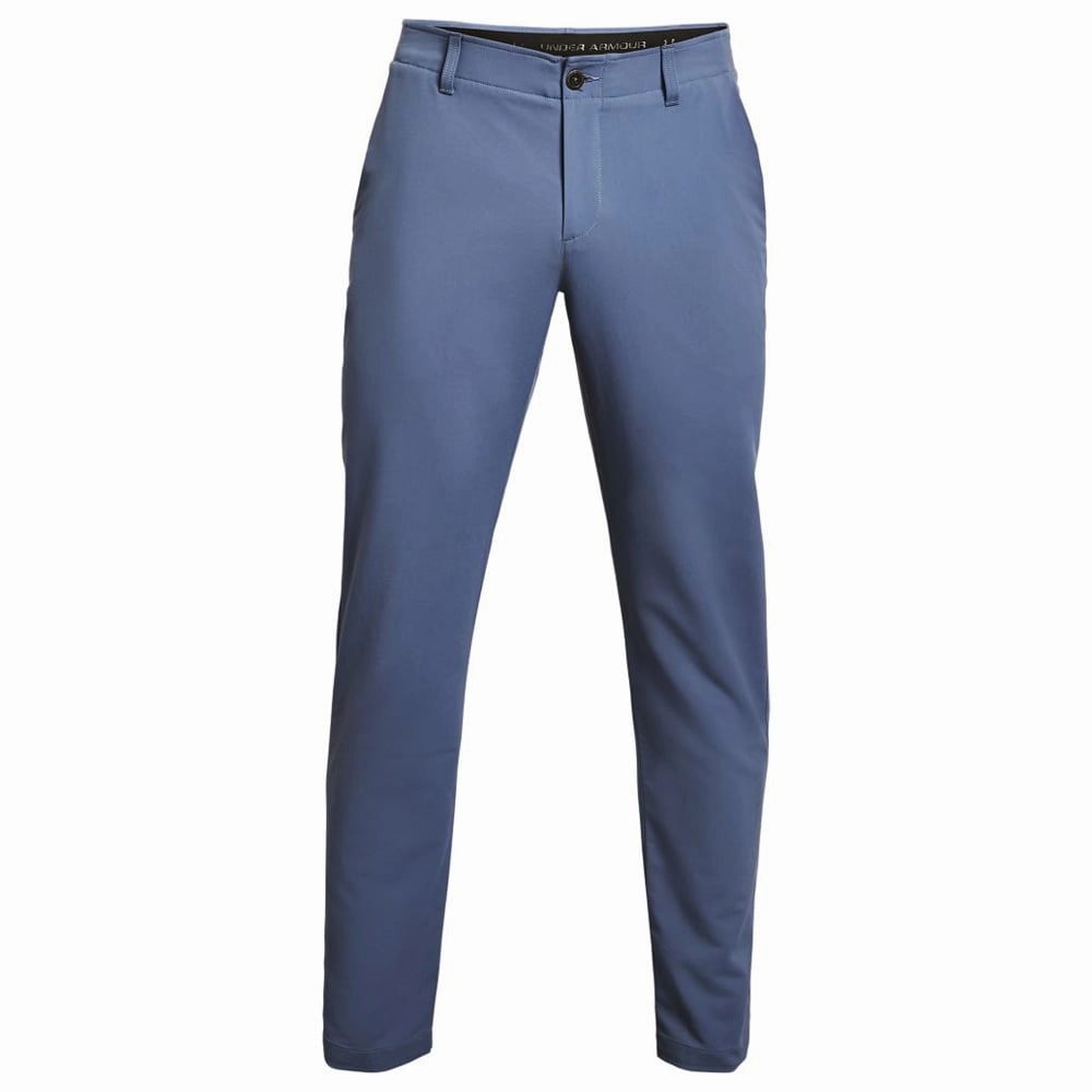 Easy Wear Non Slip Waist Grip Under Armour EU Performance Slim Taper Trousers - Mineral Blue