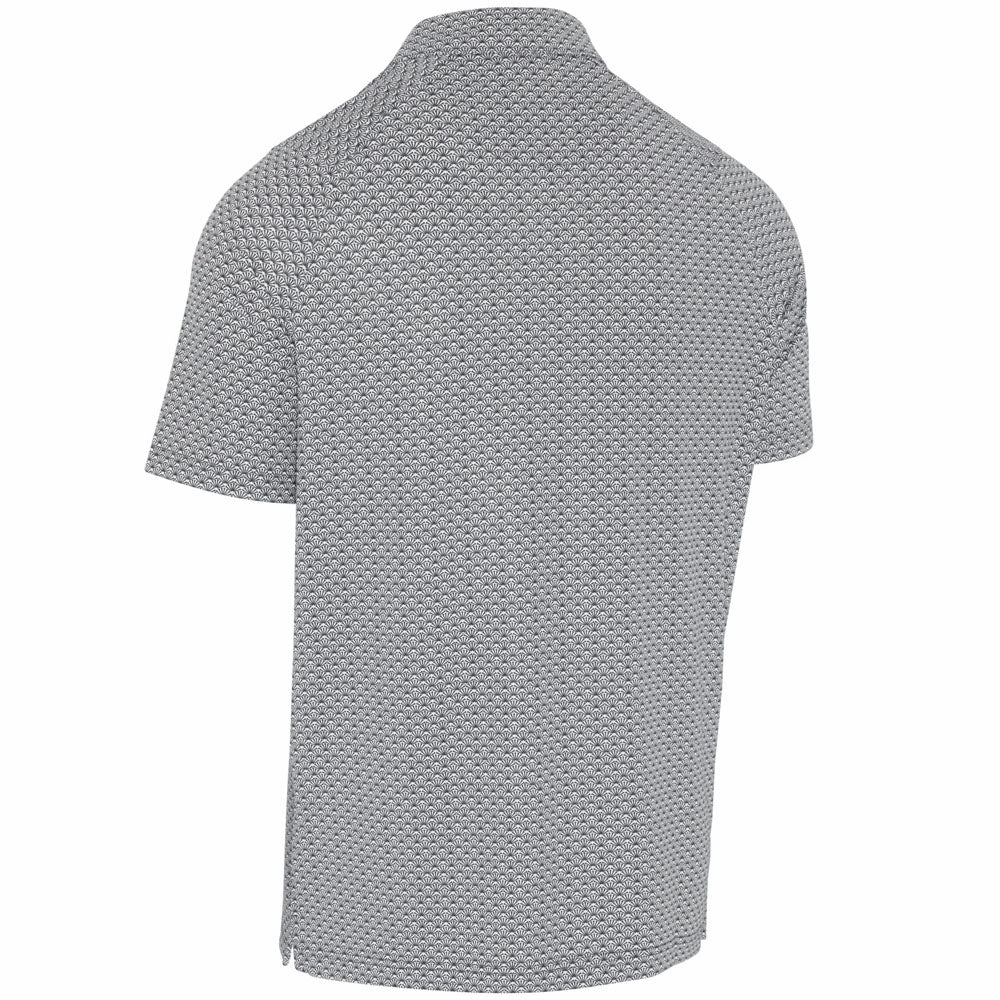 Callaway Tee All Over Print Polo Shirt - Caviar Travel Outfit