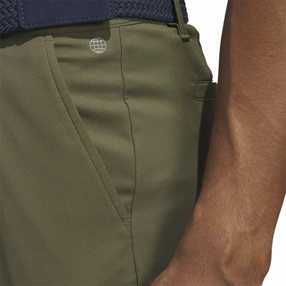 adidas Ultimate365 Tapered Trousers - Olive Strata No Ride Up Design Pull-on style