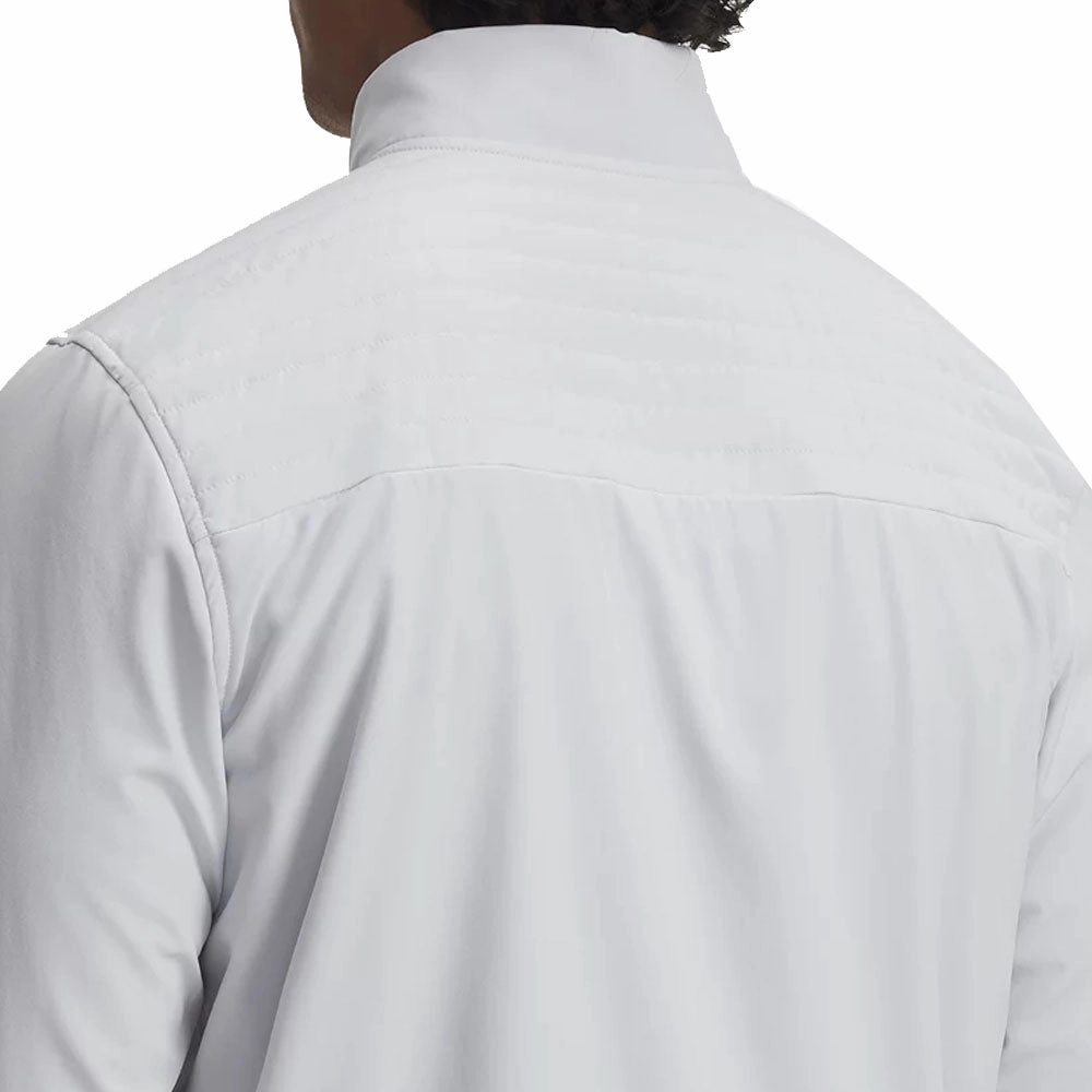 Under Armour Drive Pro Full Zip Pullover - Halo Gray/Black Smart Casual