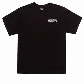 Urban Streetwear Deathwish OG Mini Spray T-Shirt - Black