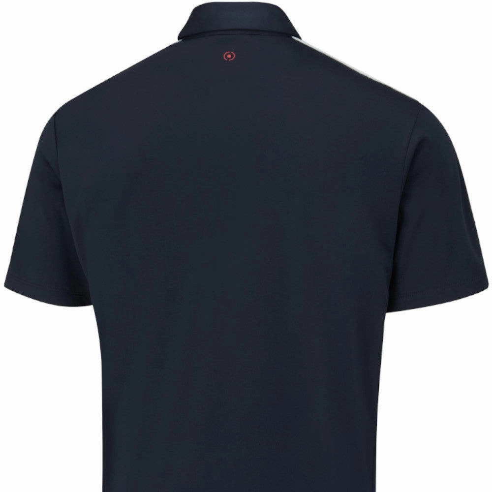 Ping Inver Polo Shirt - Navy Multi Cozy Vibe All-Day Wear
