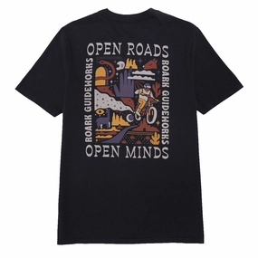 Roark Atacame Guideworks T-Shirt - Black Versatile Piece Seasonal top