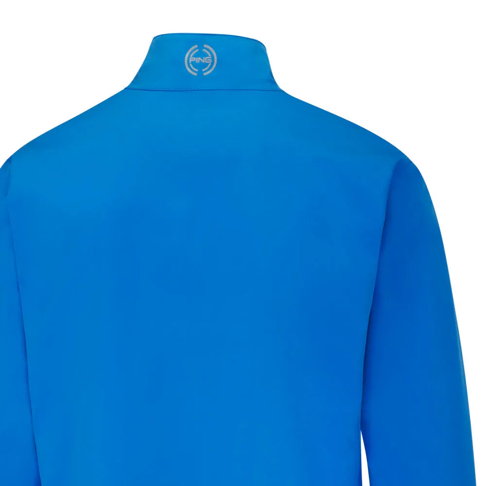 Pocket Placement ZipperClosure Ping Taran 3L Waterproof Jacket - Blue