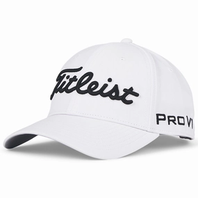 Photo Friendly Titleist Tour Performance Adjustable Cap - White/Black