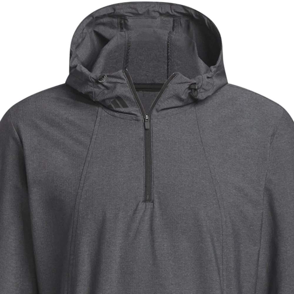 adidas Club Anorak - Black Fray Resistant Edges