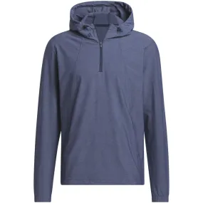 adidas Club Anorak - Collegiate Navy Lightweight Thermal Tech