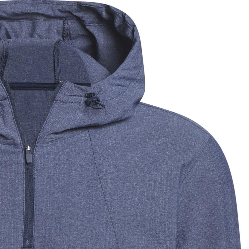 Anti Pilling Finish adidas Club Anorak - Collegiate Navy