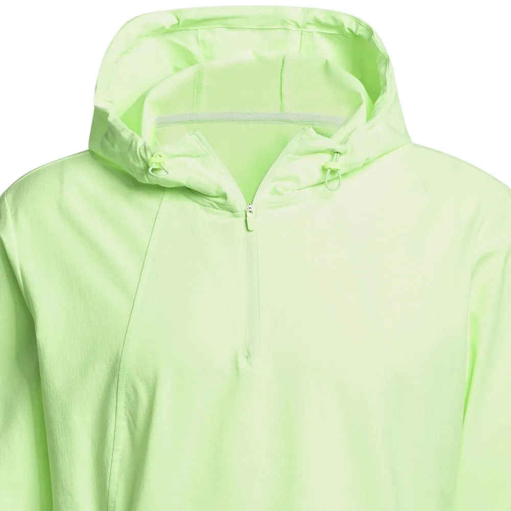 adidas Club Anorak - Green Spark Tech Use Reinforced Collar Structure