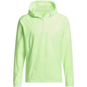 adidas Club Anorak - Green Spark Seamless Stitching Adjustable Detachable Hood