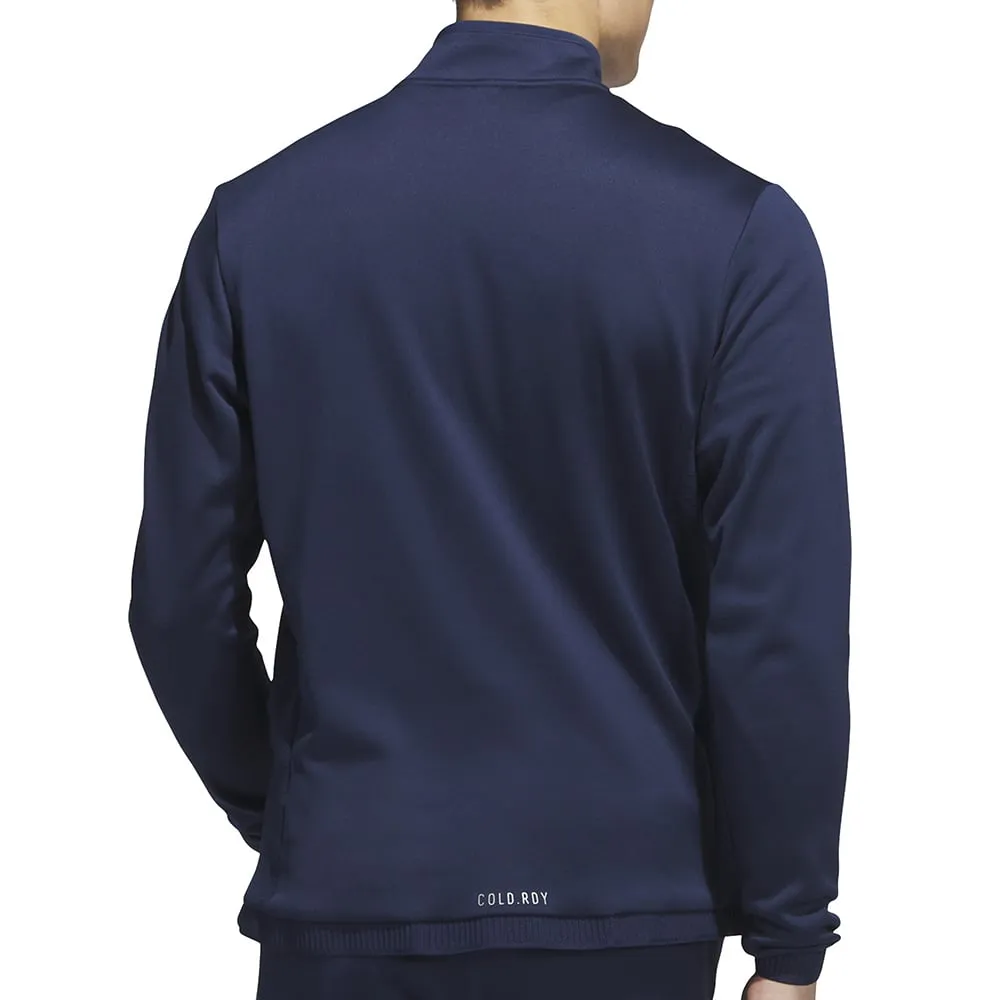 adidas Cold.Rdy Full Zip Jacket - Collegiate Navy WaterResistantCoating Anti Pill Fabric Tech