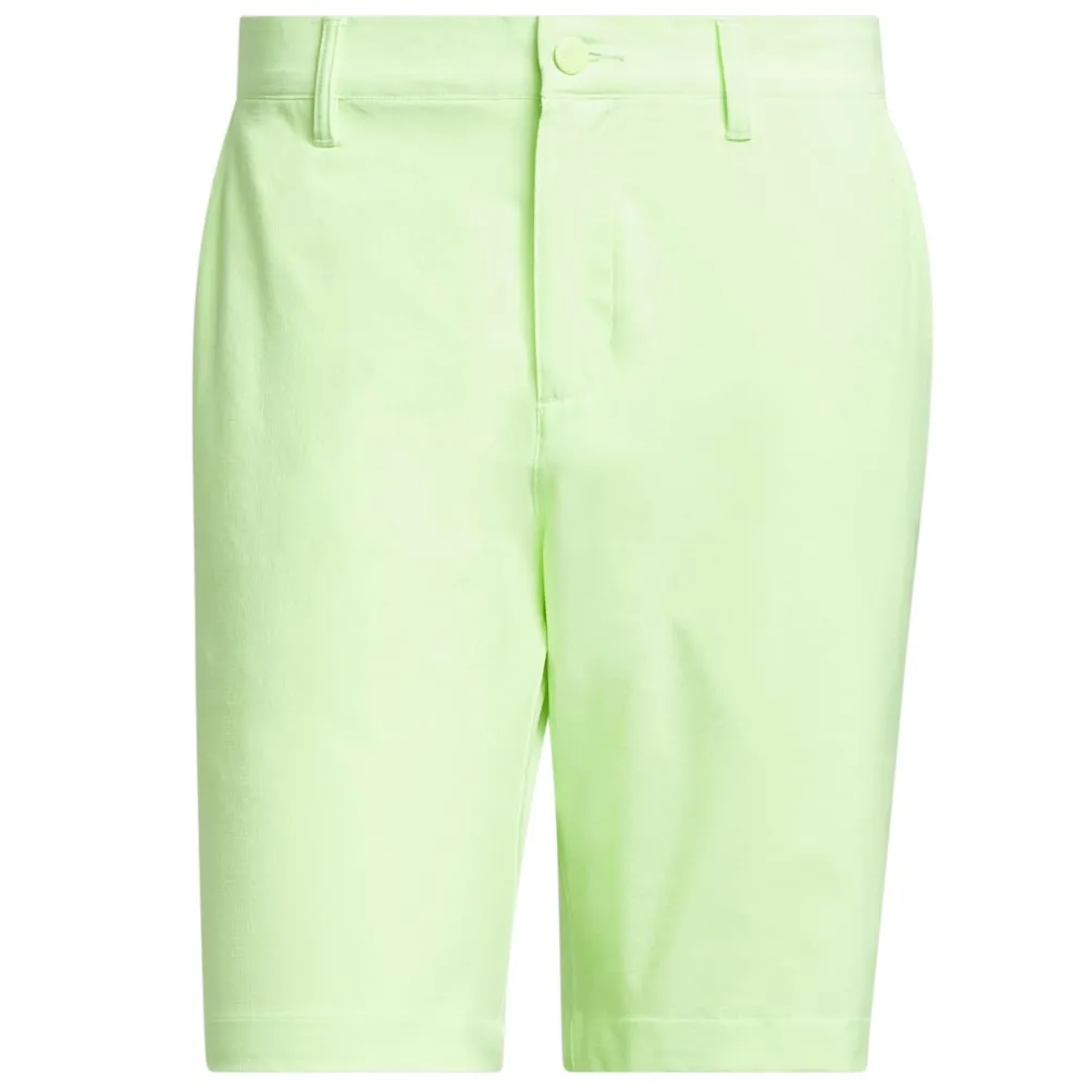 Flexible Hemline DoubleStitchedSeams adidas Dobby Tex Shorts - Green Spark
