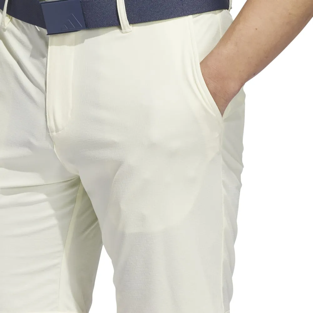No Slip Waistband adidas Dobby Tex Shorts - Ivory