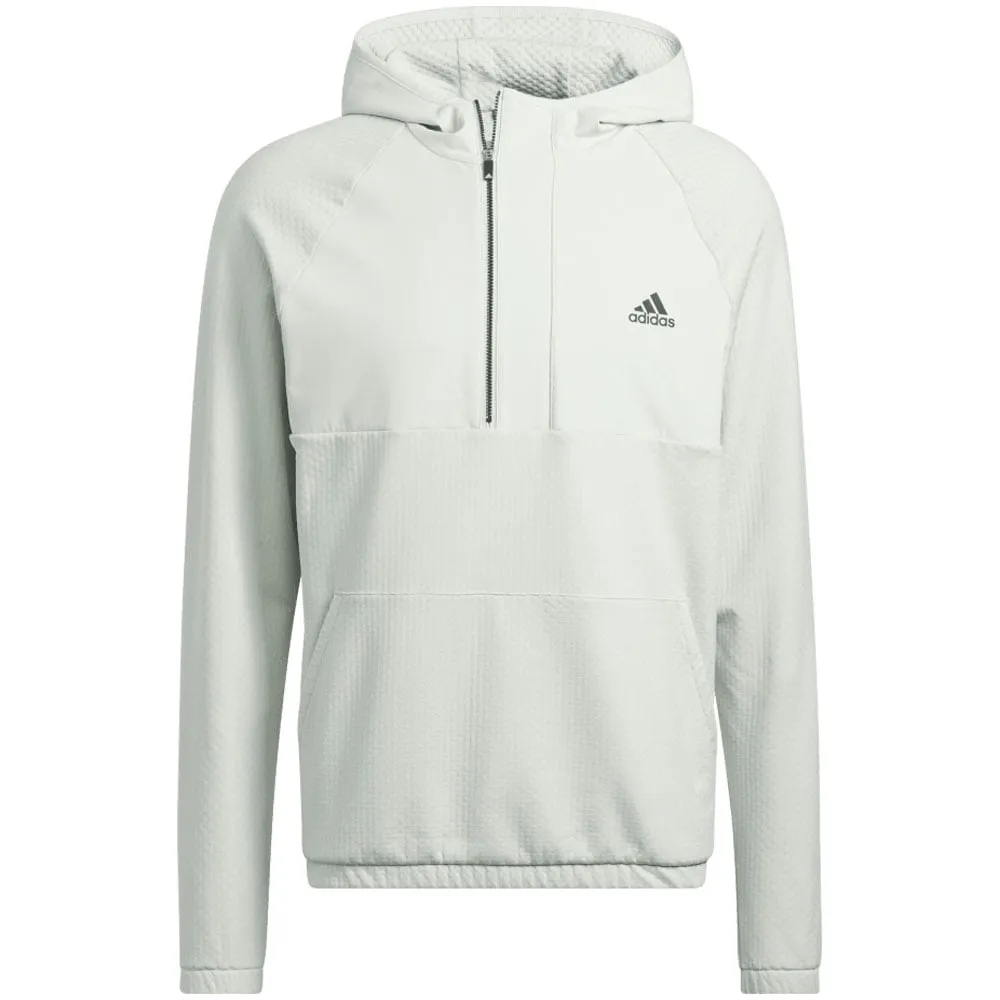 adidas Fleece Anorak - Linen Green EasyClean Coating