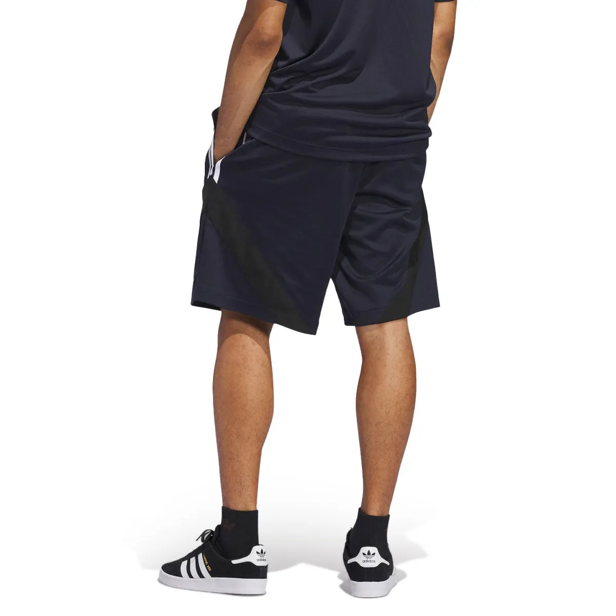Contemporary Cut easy-care item Adidas Football Shorts - Legend Ink/Black/White