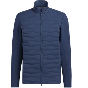 Elastic hem Full Length Zipper adidas FrostGuard Thermal Wind Jacket - Crew Navy