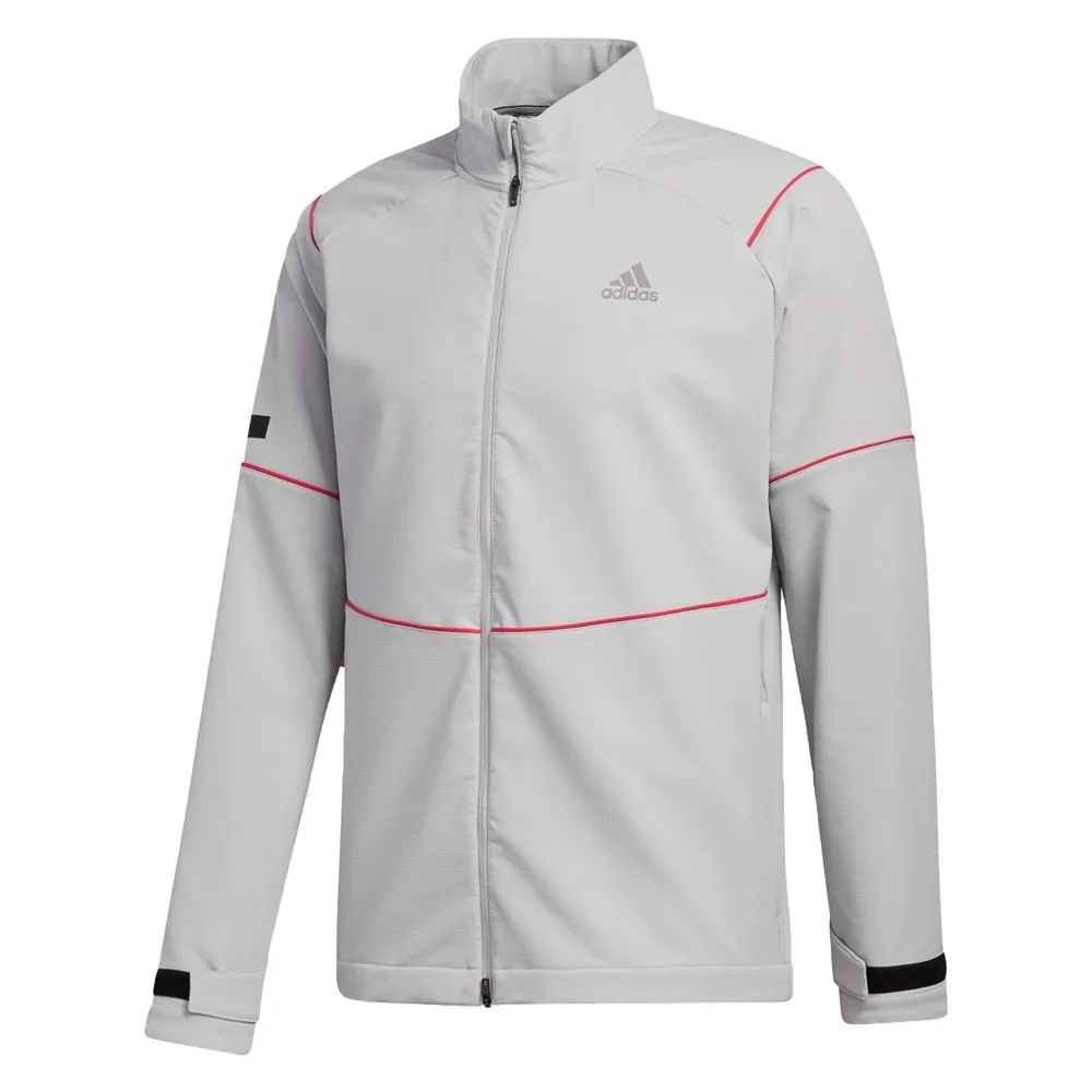 Detachable Layers Snag Free Fabric adidas Hybrid Quilt Jacket - Grey Two