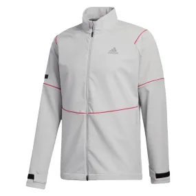 Detachable Layers Snag Free Fabric adidas Hybrid Quilt Jacket - Grey Two