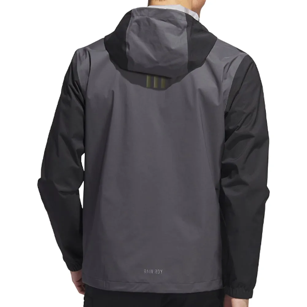 Utility Inspired Look Pastel Shade adidas Rain.RDY Waterproof Jacket - Black