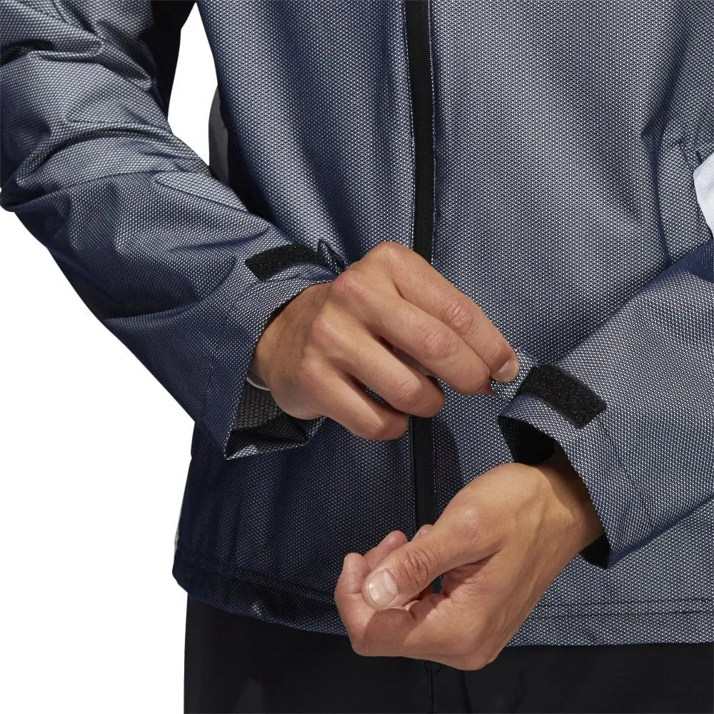 adidas RAIN.RDY Waterproof Jacket - Collegiate Navy Durable Color Retention Reinforced Seam Durability