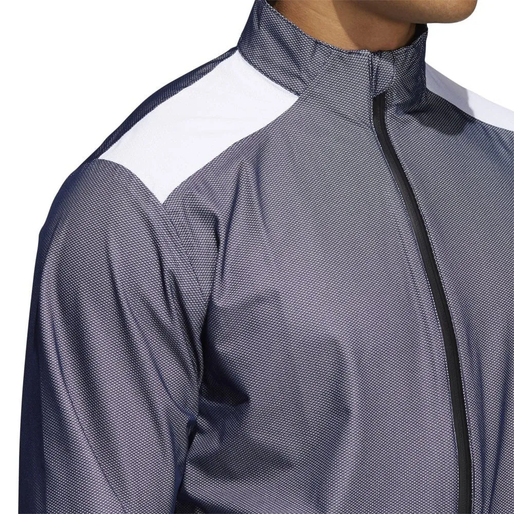 Interchangeable Liners slim cut adidas RAIN.RDY Waterproof Jacket - Collegiate Navy