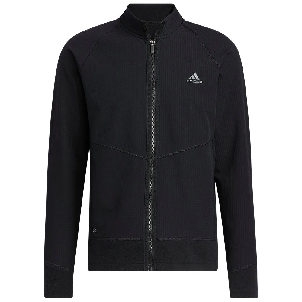 adidas Statement Full Zip Jacket - Black Flexible Elbow Patches